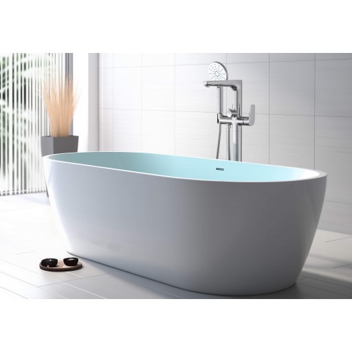 Смеситель для ванны с душем AQUATEK Бетта AQ1145CR напольный хром